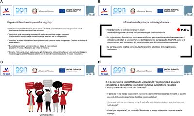 Dematerialized participation challenges: Methods and practices for online focus groups